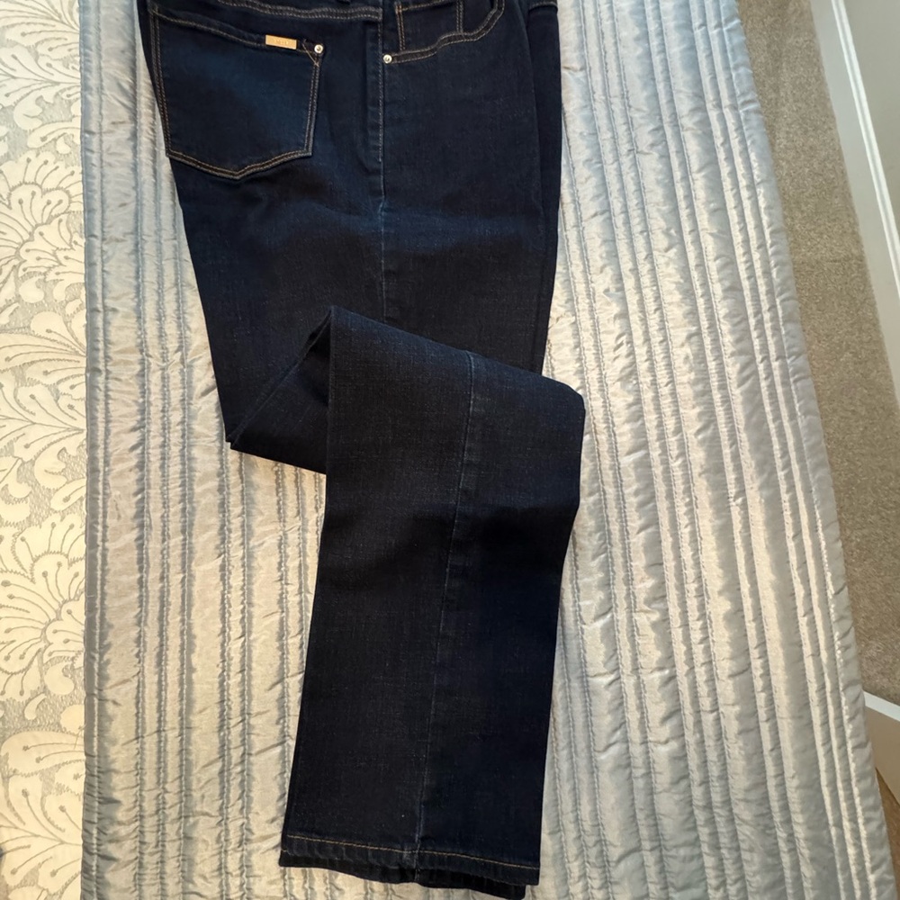Chico's Midnight Blue Straight Leg Jeans